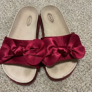 Joyfolie girls slide on sandals